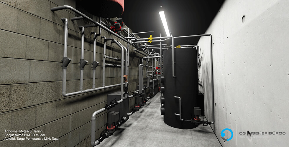 Metalli büroohoone